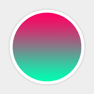 Fade Pink To Blue Gradient Magnet